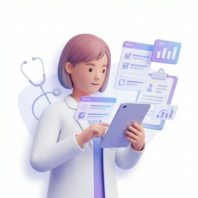 Medical student using Formulunar